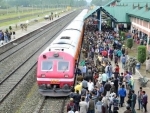 Kashmir: Train service resumes 