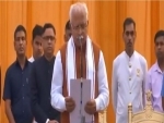 MLKhattar takes oath as CM of Haryana for the second term, Dushyant Chautala becomes his deputy