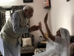 Gujarat: Narendra Modi meets his mother Heeraben Modi, seeks her blessings