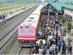 Train service resumes in south Kashmir after two days