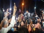 Mobile torchlight vigil held at India Gate to express solidarity with Unnao rape survivor