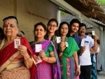 New Delhi: Three-way battle of ballots begins for 7 LS seats