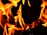 Angry mob burns truck after it runs over mother-daughter in Assam
