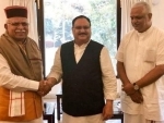 ML Khattar in Delhi, BJP likely to form Haryana government