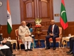 Narendra Modi in Maldives: PM given ceremonial welcome, meets President 