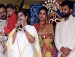 TMC MP Nusrat Jahan Jain calls for unity in ISKCON Rath Yatra in Kolkata