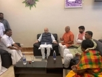 OPS meets BJP chief Amit Shah, terms it as courtesy call