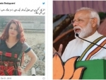 Pakistani singer Rabi Pirzada threatens Modi with suicide bomber gear on Twitter 