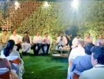 Sonowal interacts with newly elected MPs and Assam Cadre Officers