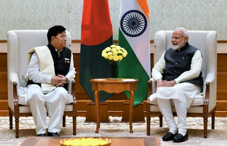 Bangladesh foreign minister makes first official foreign visit to India, meets Modi