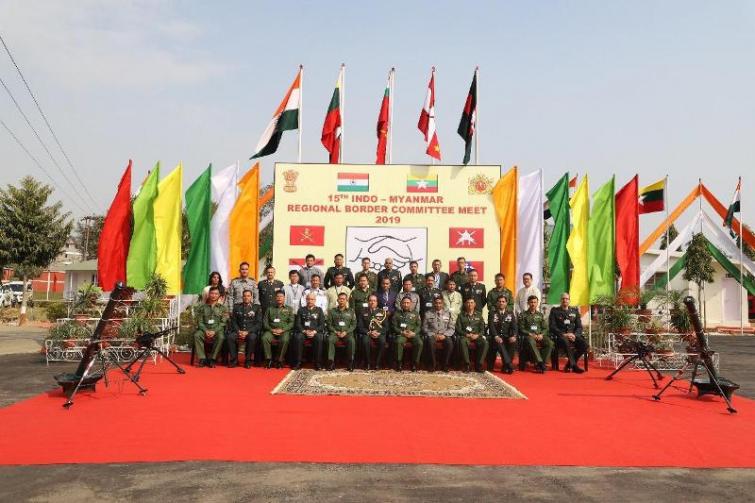 15th Indo-Myanmar Regional Border Committee Meet held in Imphal