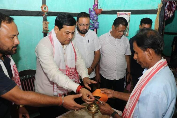 Sonowal reviews flood situation in Assam's Majuli