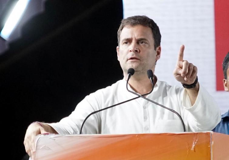 Rahul defends Cong's move on fielding 'weak candidates' against Mayawati, Akhilesh