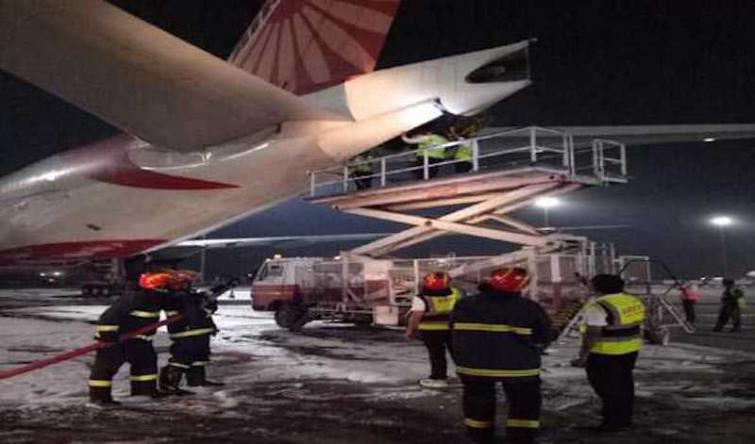Air India Boeing 777 catches fire during maintenance