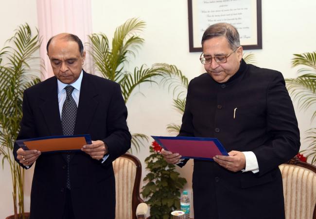 T.C.A Anant takes oath of Office and Secrecy as Member, UPSC