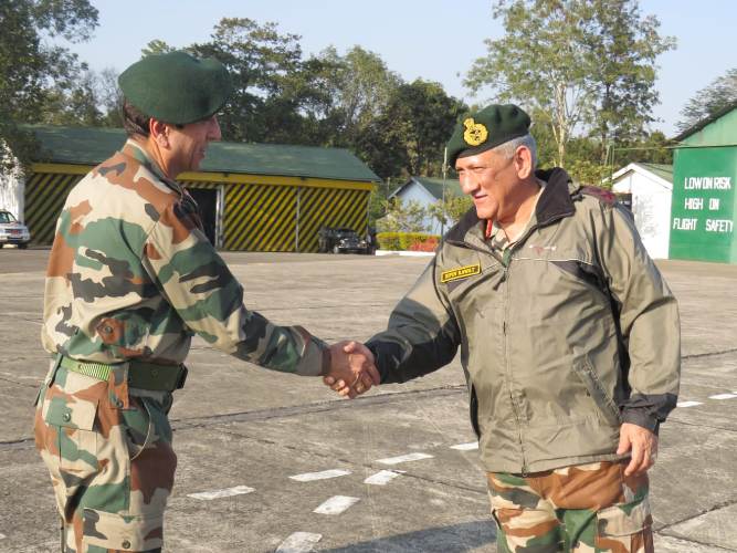 Army Chief visits North East for two days