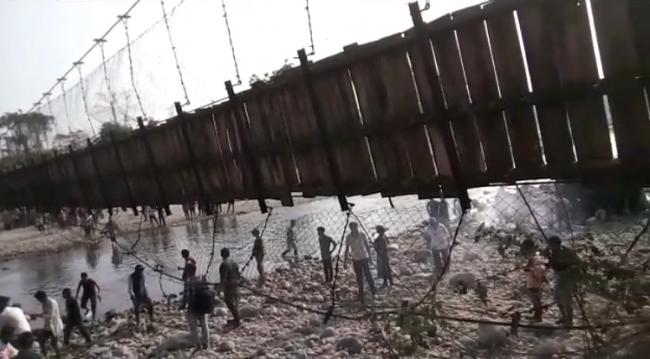 30 people injured after hanging bridge collapses along Assam-Arunachal Pradesh border
