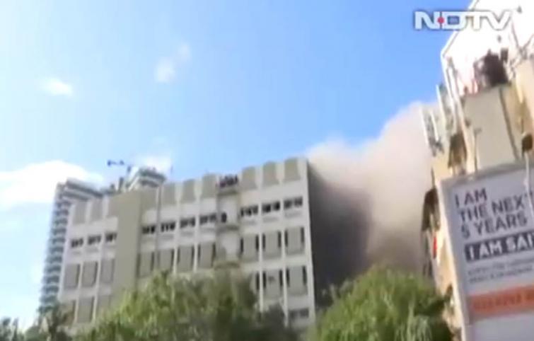 Mumbai fire: All trapped on terrace of Bandra MTNL office rescued