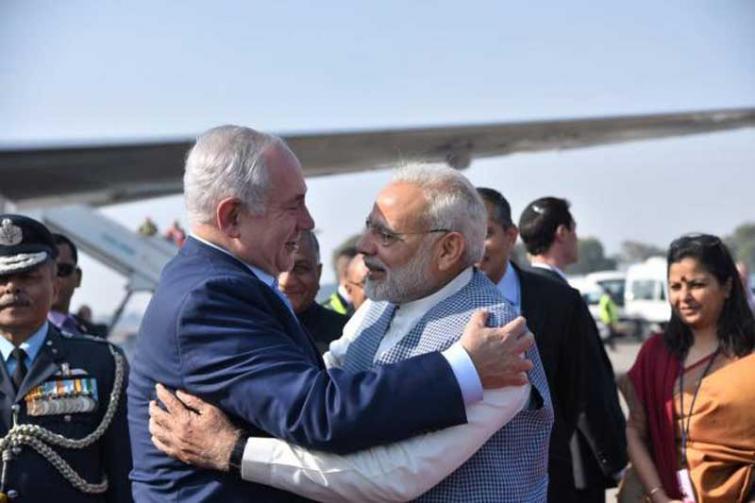 Israel tweets special message with Sholay song to cherish Narendra Modi- Benjamin Netanyahu's friendship on International Freindship Day