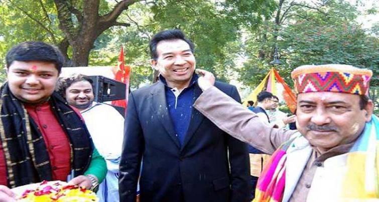 New Delhi: Holi celebrated in Chinese Embassy