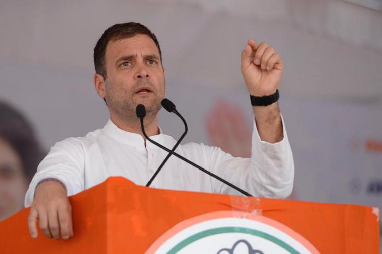 We will carry out surgical strike on poverty, if voted to power: Congress supremo Rahul Gandhi