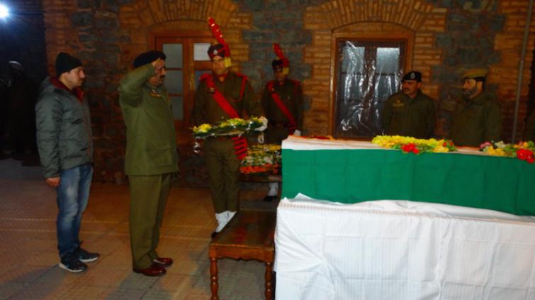 Two security personnel, three Jaish militants killed in Kashmir gunbattle