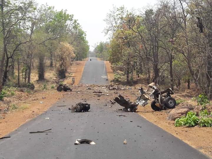 Maharashtra: 15 security personnel, 1 driver killed in blast triggered by Maoists in Gadchiroli