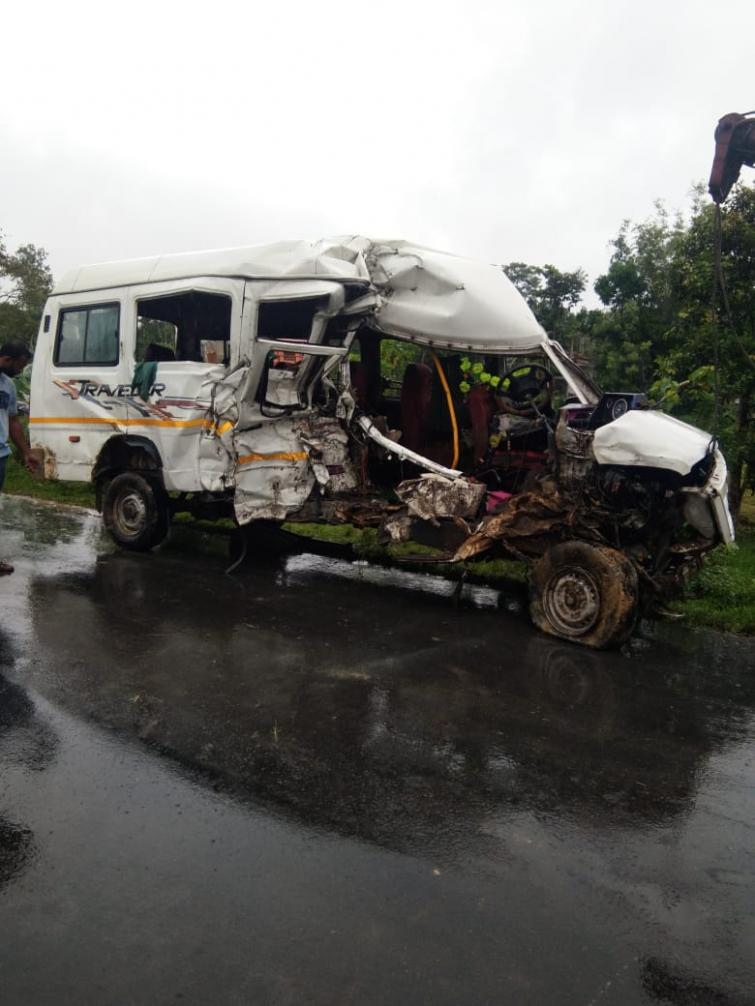 Assam: 9 people killed, 20 others injured in accident in Sivasagar