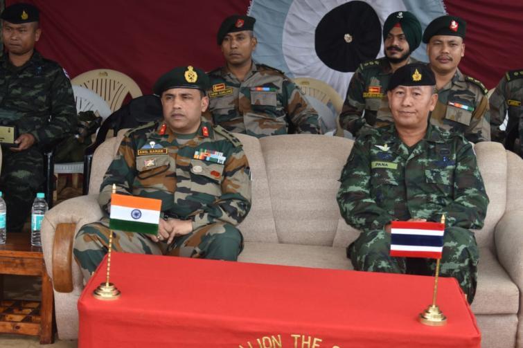 India-Thailand conduct joint military exercise Maitree