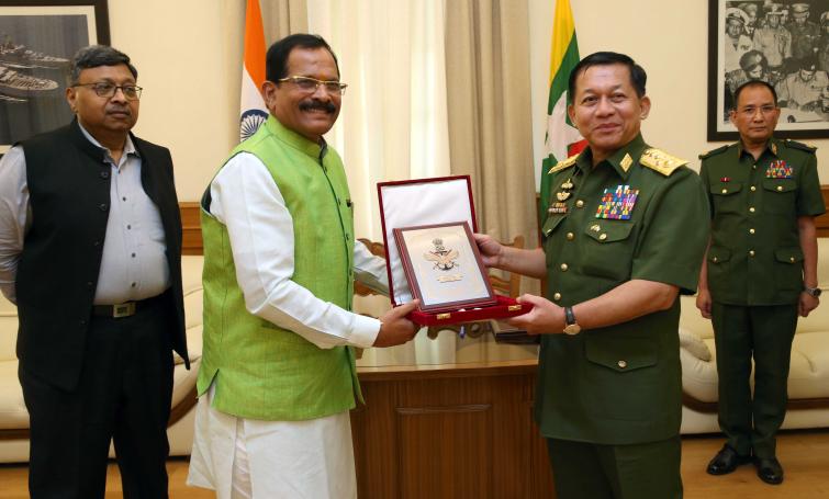 India and Myanmar sign Mou on defence co-operation