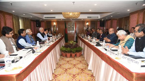 Bangladeshi delegation meets Indian I &B Ministry 