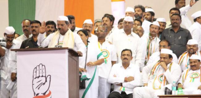 Four Karnataka MLAs stay from Congress meet