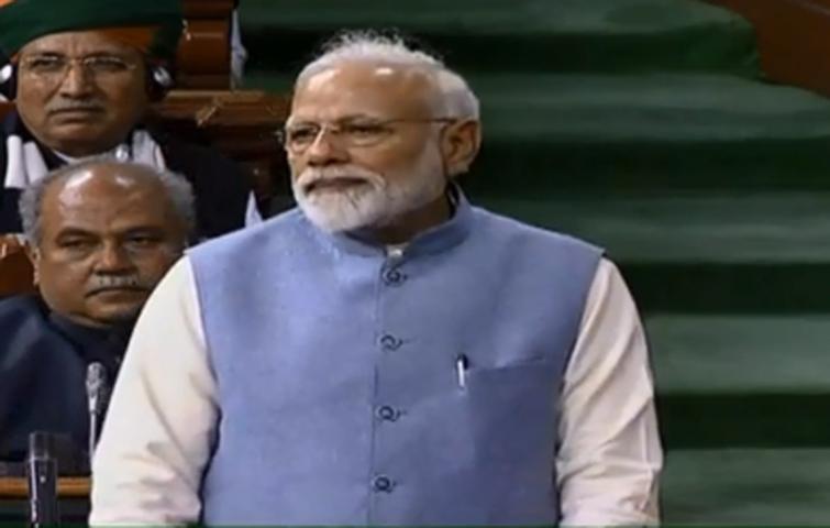 Narendra Modi addresses Parliament for the last time before LS Polls 
