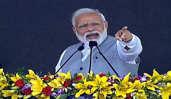PM Modi launches development projects at Greater Noida