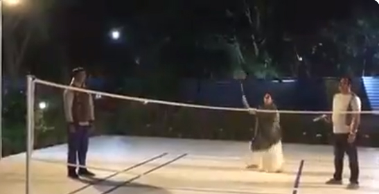 Mamata Banerjee displays her badminton skills in friendly doubles clash, video goes viral