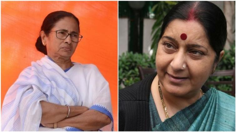 You crossed all limits: Sushma Swaraj slams Mamata Banerjee for her 'slap of democracy' remark against Modi