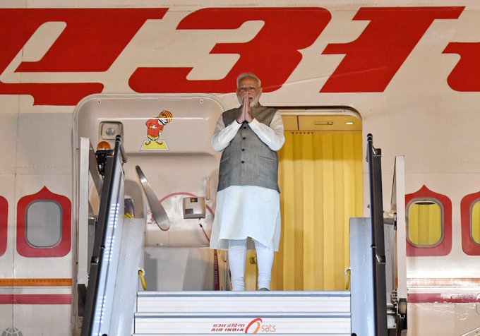 PM Narendra Modi leaves for Riyadh to attend Third Future Investment Initiative Forum