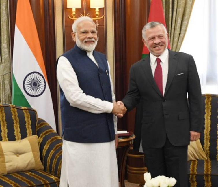 PM Modi meets King of Jordan in Riyadh, discusses bilateral relations 