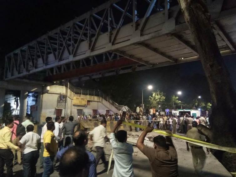 Mumbai: Foot overbridge collapses near CSMT railway station, injures 16