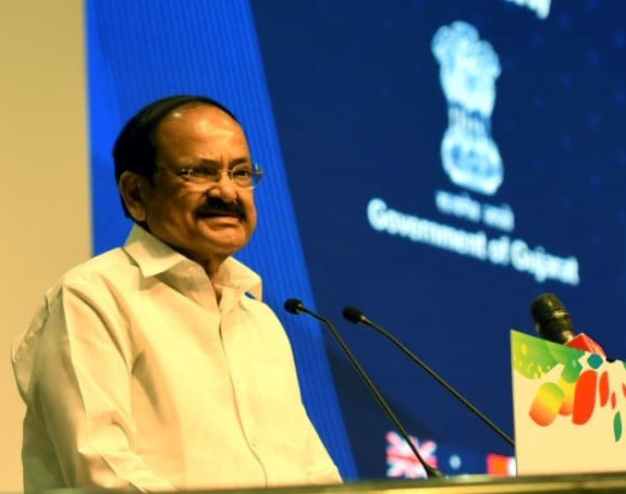 Global community should come together to eliminate terrorism, corruption and tackle climate change: Vice President Naidu
