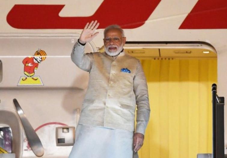 Confident that my visit will present India as global leader, says Modi as he leaves for US