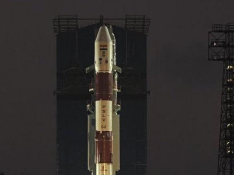 Portion of fuel tank of PSLV rocket launcher missing