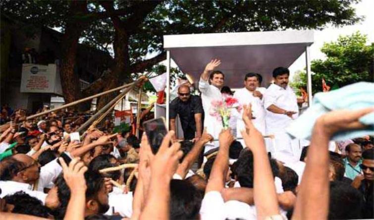 Rahul Gandhi returns after three-day visit to Wayanad