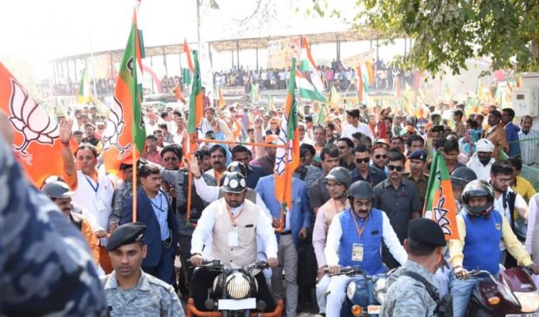 Vijay Sankalp rallies aimed at informing people about dev works done by BJP : Vij