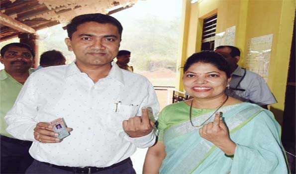 Goa CM Pramod Sawant casts vote, urges voters to come out in large numbers