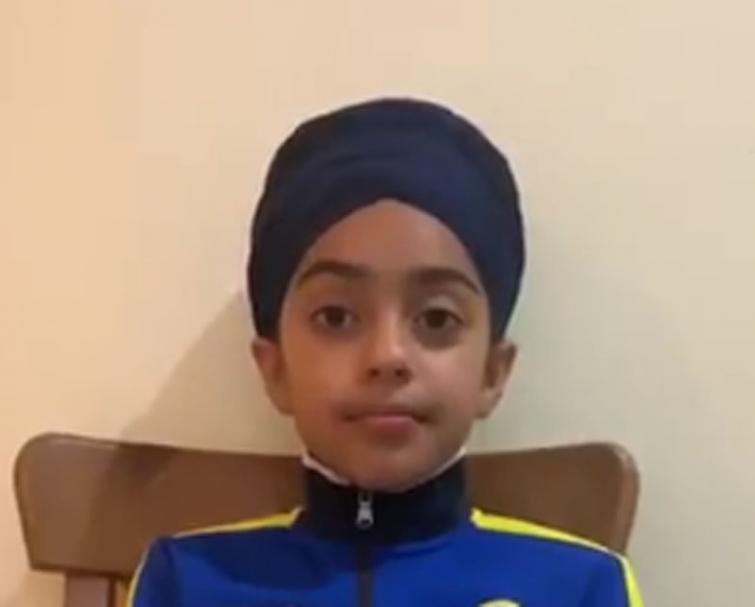 British-Sikh girl is winning hearts for her video message after she was called 'terrorist'