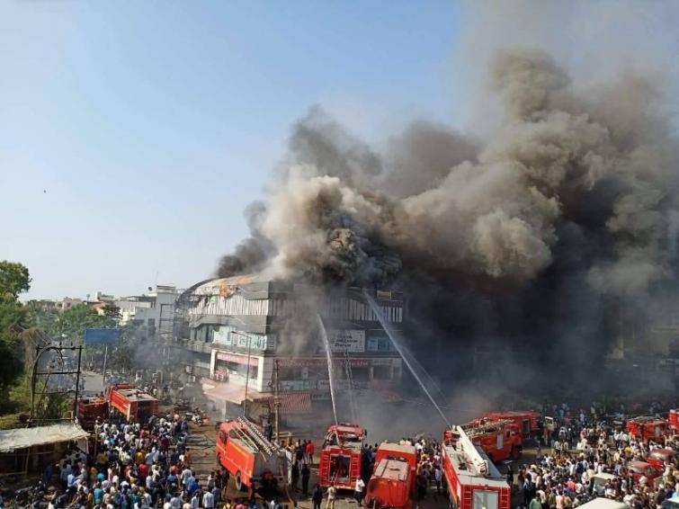 Surat building fire leaves 18 students dead, Modi condoles