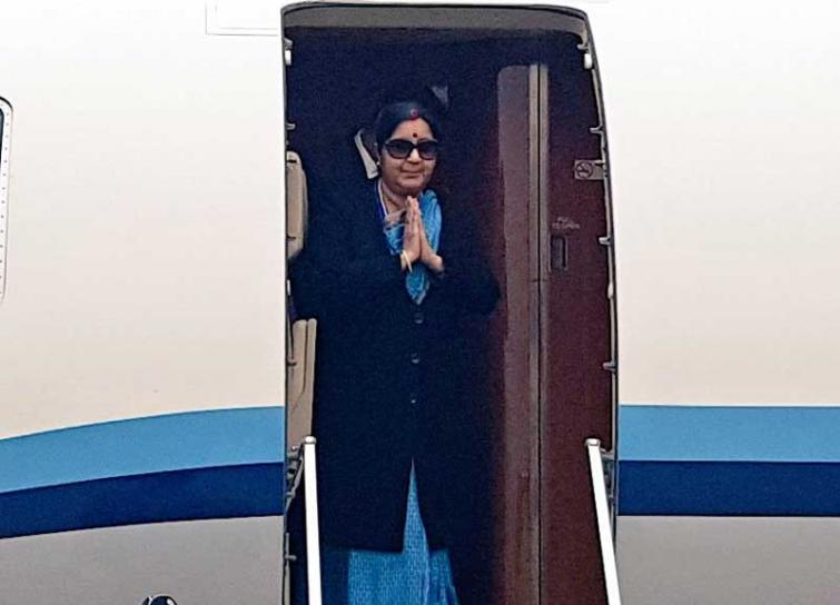 Sushma Swaraj to visit Maldives tomorrow 