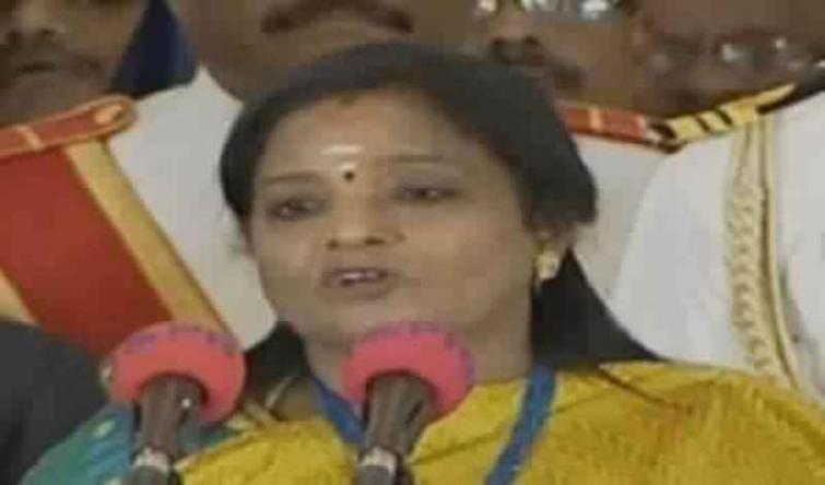 Tamilisai sworn-in as first woman governor of Telangana