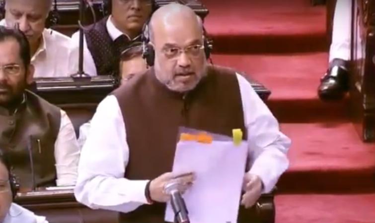 Amit Shah proposes scrapping of Article 370, bifurcation of Jammu and Kashmir